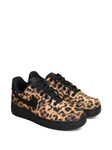 Top Nike din piele de căprioară cu model leopard alergare gri