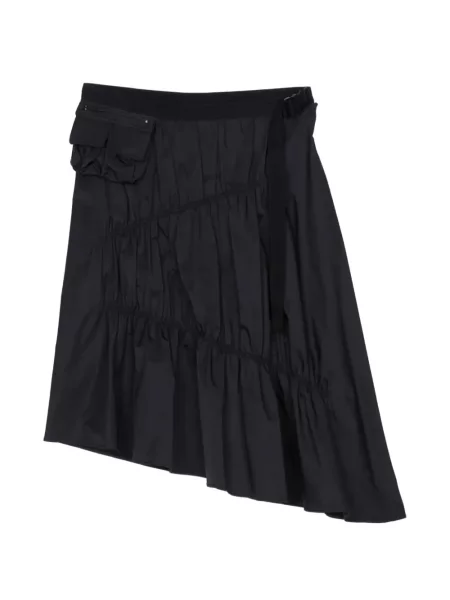 Fustă 3.1 Phillip Lim cu volane albastru