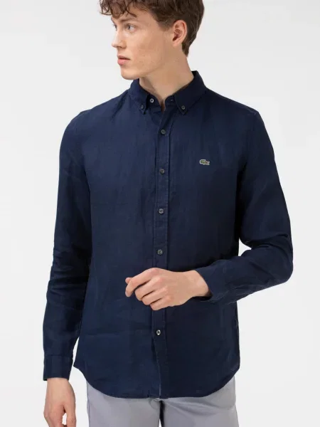 Сорочка Lacoste синя