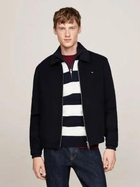 Tommy Hilfiger De lână geacă IVY negru
