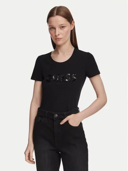 Guess Tricou negru