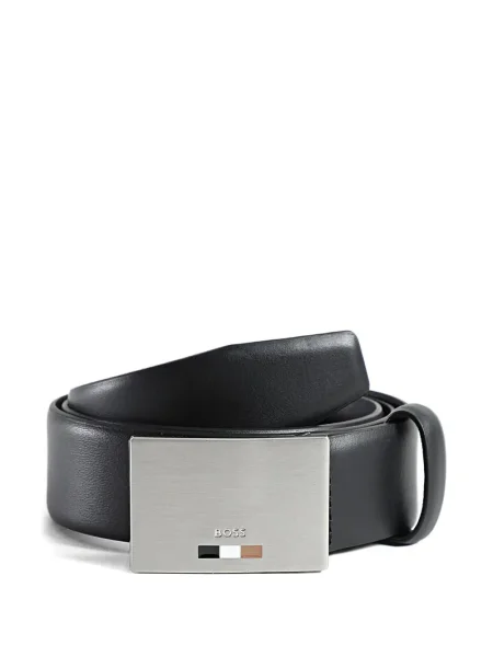 Curea Hugo din piele negru
