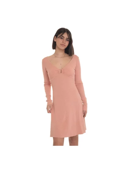 Sukienka mini Guess różowa