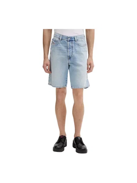 Diesel szorty jeansowe niebieskie