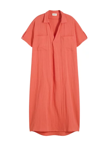 Bonprix Rochie tip bluză somon portocaliu