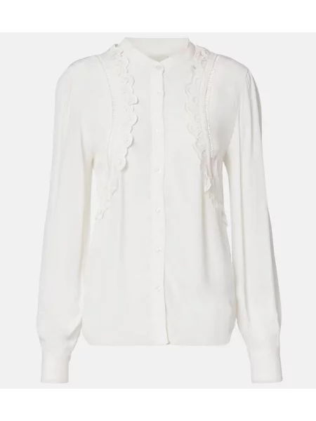 Top Isabel Marant alb