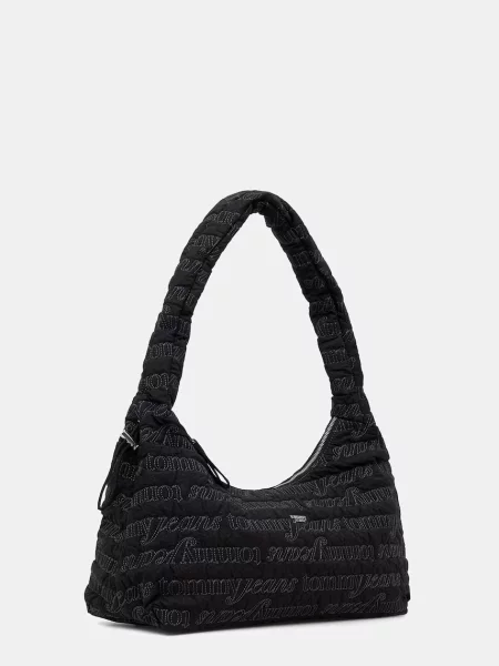 Tommy Jeans μικρή τσάντα γυναικεία μαύρο