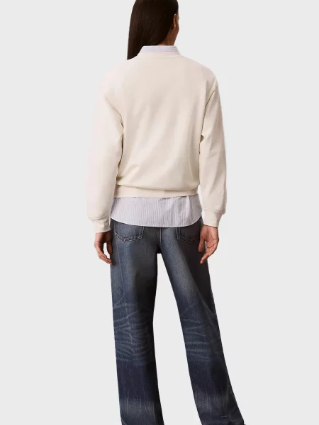 Дитячий світшот Calvin Klein Jeans білий