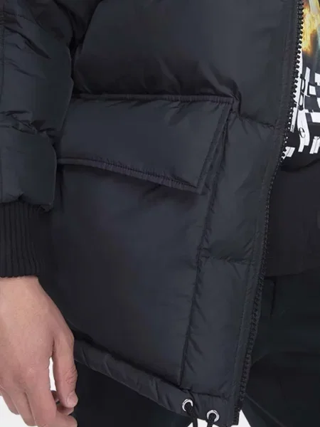 Geacă Iceberg cu glugă negru
