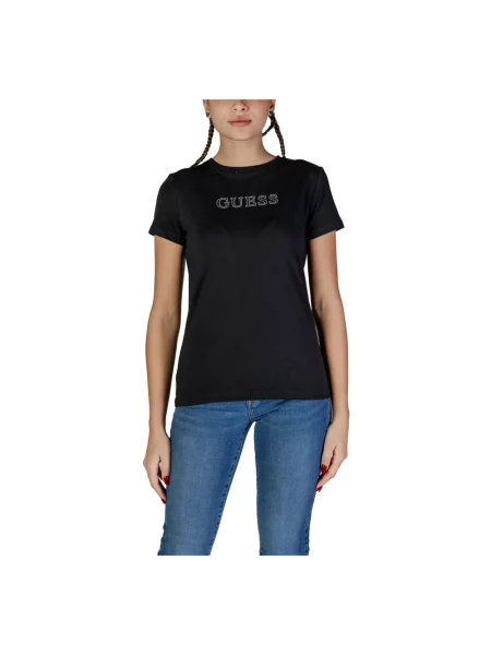T-shirt GUESS Briana Ss T-Shirt Jet Black S czarna