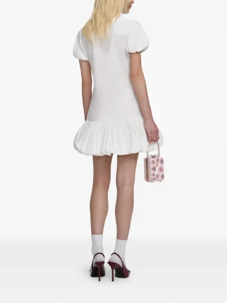 Rochie mini Self-portrait de costum alb