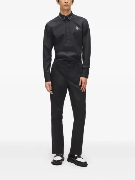 Pantaloni Karl Lagerfeld negru