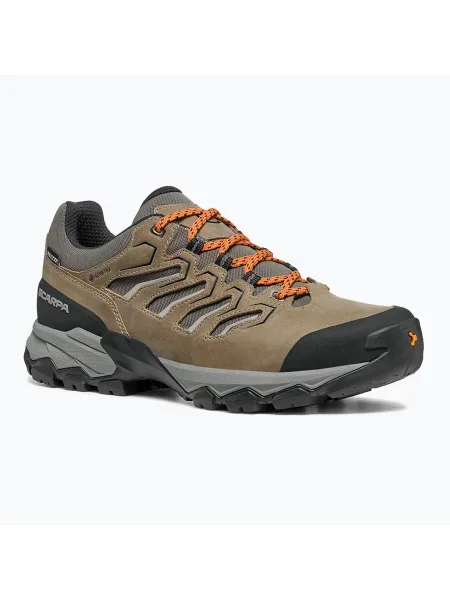 Мъжки туристически обувки SCARPAMoraine GTX fossil brown кафяво