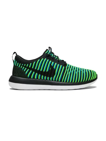Nike W Roshe Two Flyknit Kobiety Buty sportowe Nike Size: 4 zielony
