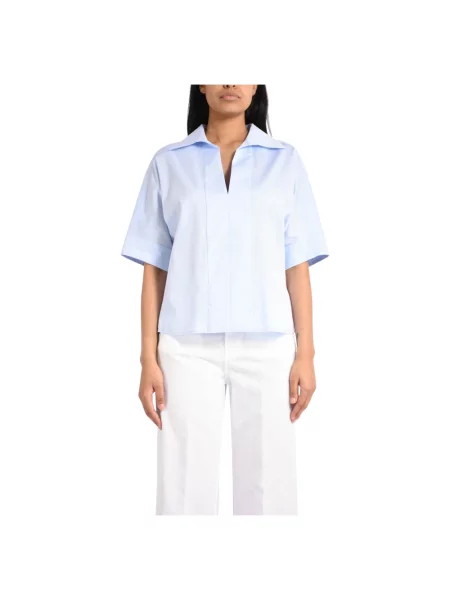 Bluzka Dondup garniturowa niebieska