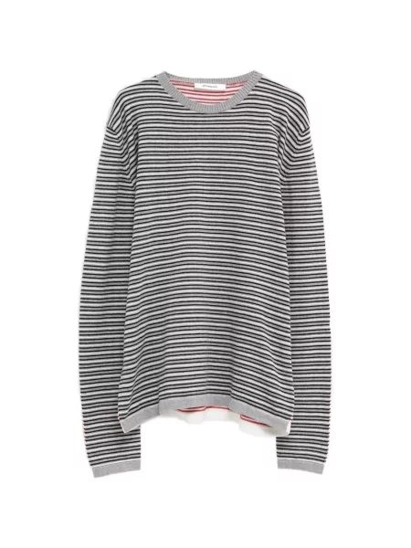 Sweter Gimaguas w paski szary