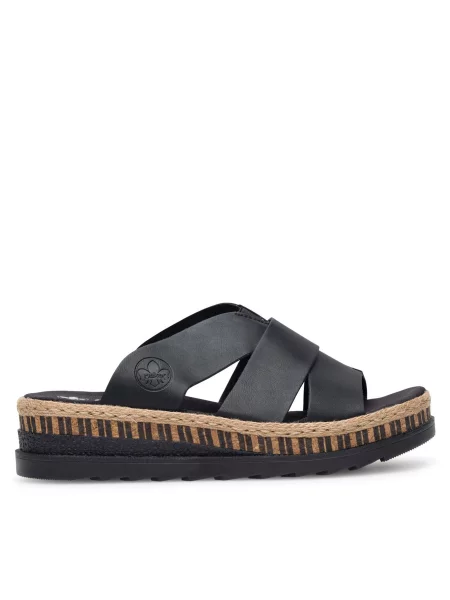 Rieker Espadrilės juoda