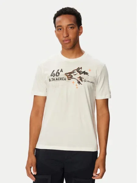Aeronautica Militare T-Shirt λευκό