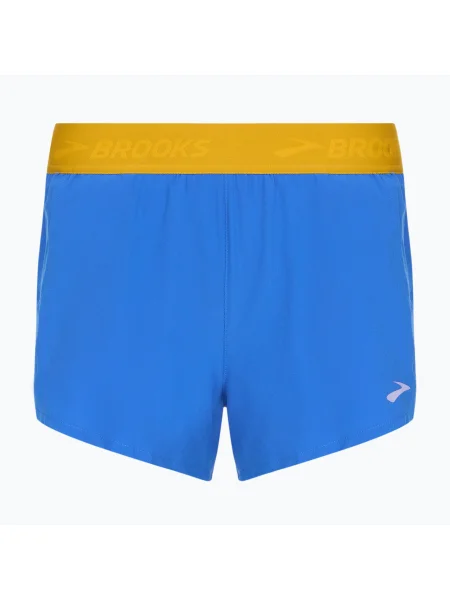 Női Brooks Chaser 3" futónadrág kék/arany óra. Méret: XL kék