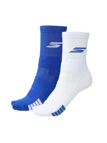 Skarpety SKECHERS Select Terry Crew 2 niebieskie