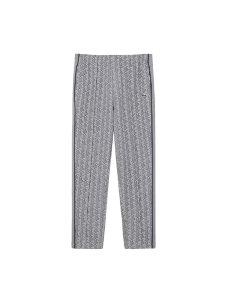 Spodnie Lacoste calluna/graphite szare