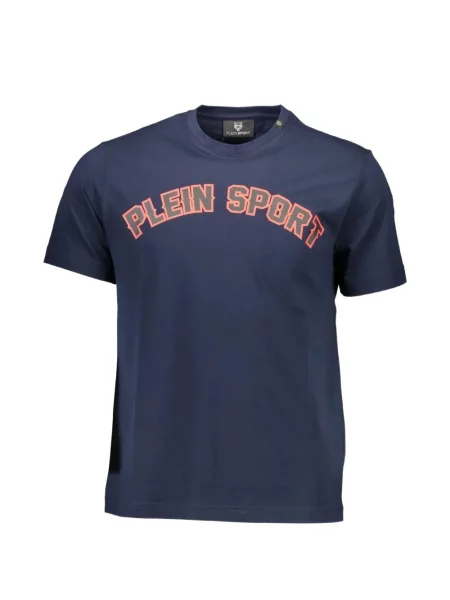 Tricou sport Plein Sport cu imagine albastru