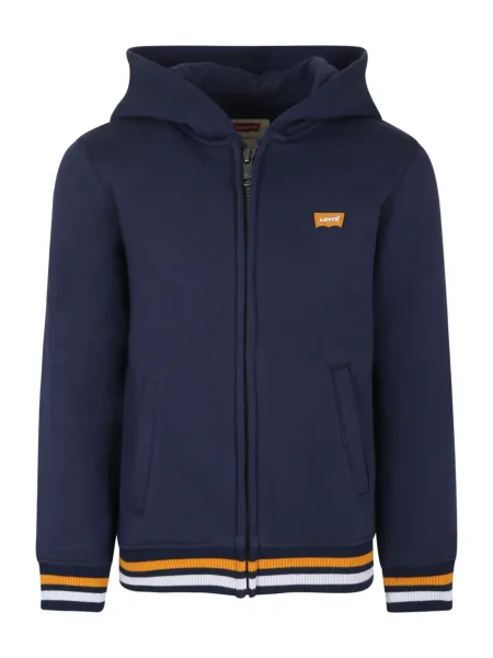 Bluza z kapturem dziecięca Levi's niebieska