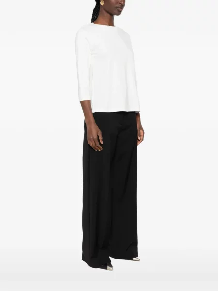 Top Weekend Max Mara cu decolteu barcă negru