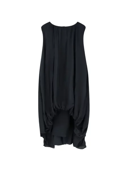 Rochie Lamrons asimetrică cu cordon negru