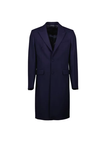 Długi płaszcz Dior niebieski