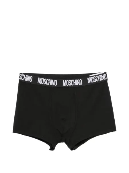 Boxeri Moschino cu autograf negru