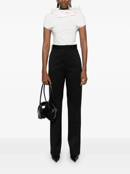 Pantaloni Mm6 Maison Margiela negru