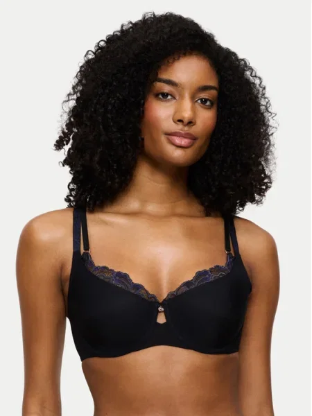 Triumph Сутиен с банели Wild Gardenia Florale черен