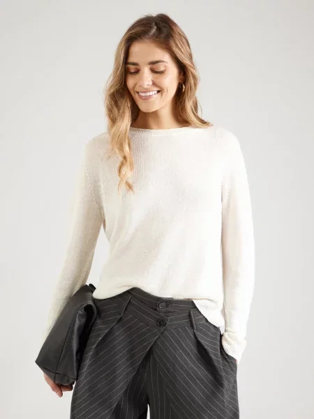 Lanen pulover Weekend Max Mara ATZECO bež