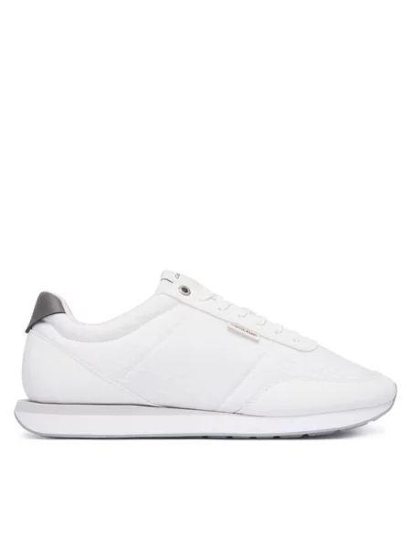 Calvin Klein Nízke tenisky RETRO' biela