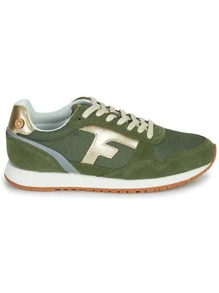 Semišové tenisky Faguo khaki
