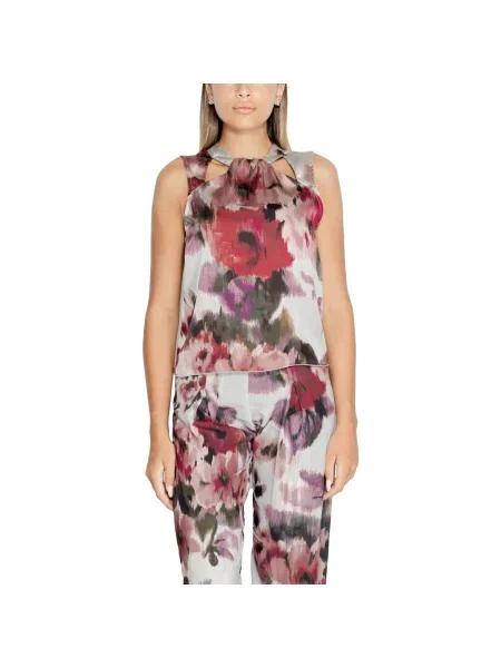 Bluză Rinascimento fără mâneci negru