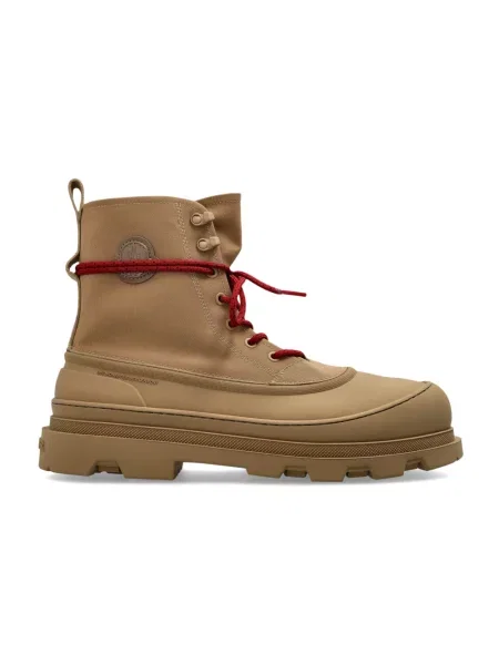 Buty do kostki Moncler brązowe