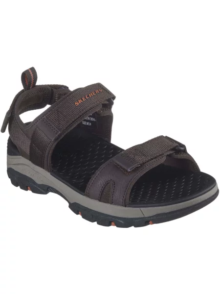 Pánske sandále SKECHERS Tresmen Ryer chocolate hnedá