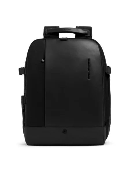 Torba na laptopa Piquadro pikowana czarna