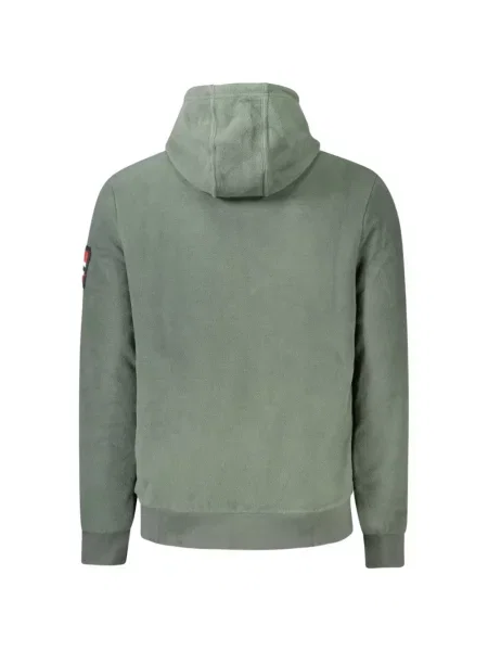 Hanorac cu glugă Norwegian Rain verde
