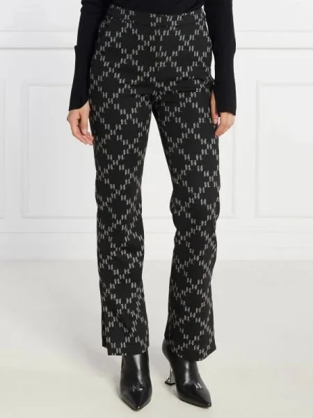 Karl Lagerfeld Pantaloni punto negru