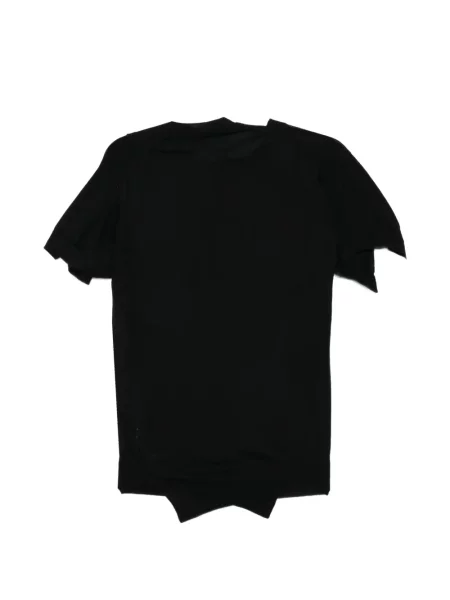 Top Junya Watanabe tricotate asimetric negru