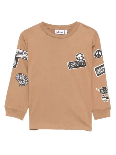 Bluza dziecięca Molo brązowa