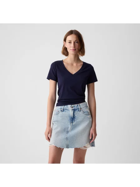 Ретро тениска Gap синьо