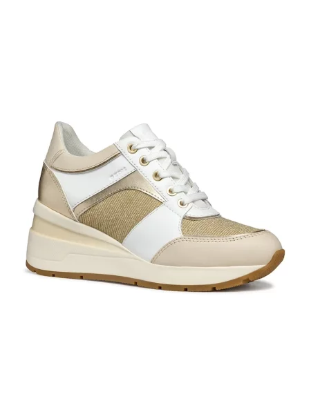 Geox sneakersy D ZOSMA beżowy