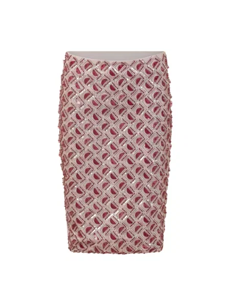 Spódnica Des Phemmes klasyczna różowa