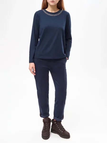 Лонгслів Panicale Cashmere синій