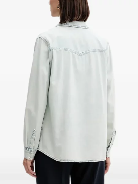 Koszula dżinsowa Benetton niebieska