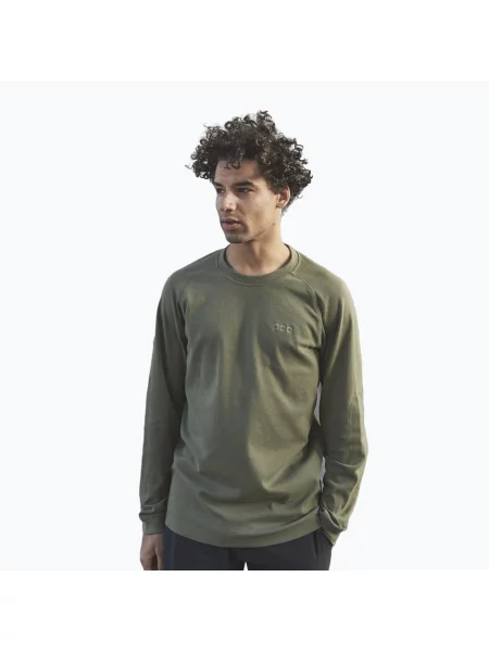 Trekingová mikina POC Poise Crew epidote green zelená
